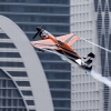 Nicolas Ivanoff of France performs during the third stage of the Red Bull Air Race World Championship in Putrajaya, Malaysia on May 18, 2014.