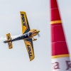 Matt Hall of Australia performs during the training for the second stage of the Red Bull Air Race World Championship in Rovinj, Croatia on April 11, 2014.