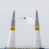 Matthias Dolderer of Germany performs during the training for the second stage of the Red Bull Air Race World Championship in Rovinj, Croatia on April 11, 2014.