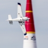 Matthias Dolderer of Germany performs during the training for the second stage of the Red Bull Air Race World Championship in Rovinj, Croatia on April 11, 2014.