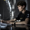 Race Analyst Max Lamb of Great Britain works prior to the training of the fourth stage of the Red Bull Air Race World Championship in Budapest, Hungary on July 3, 2015.