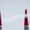 Michael Goulian of the United States performs during the finals of the third stage of the Red Bull Air Race World Championship in Rovinj, Croatia on May 31, 2015.