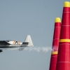 Hannes Arch of Austria performs during the finals of the third stage of the Red Bull Air Race World Championship in Rovinj, Croatia on May 31, 2015.