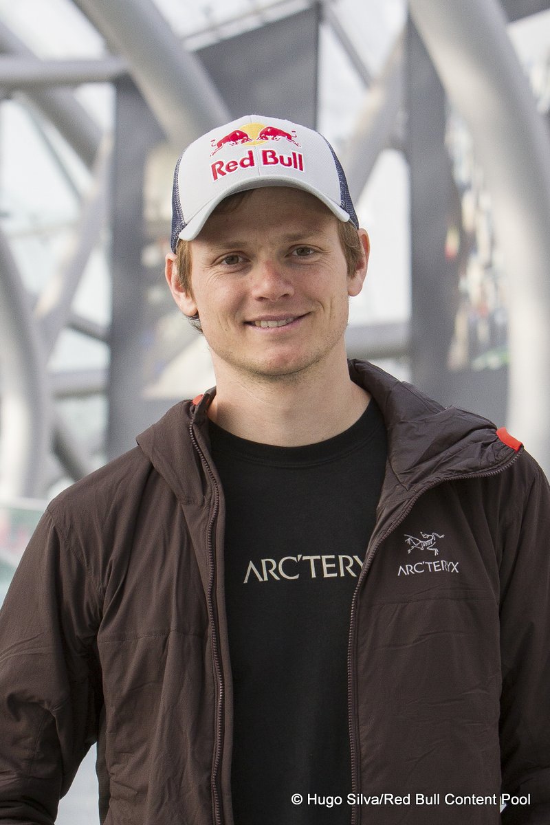 Paul-Guschlbauer (AUT1) poses for a portrait at Red Bull X-Alps Route Launch in Salzburg, Austria on March 11th, 2013
