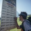 Sebastian Huber (GER3) performs during the Red Bull X-Alps at Lermoos, (turn point 4) Austria on 7th July 2015
