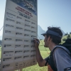 Sebastian Huber (GER3) performs during the Red Bull X-Alps at Lermoos, (turn point 4) Austria on 7th July 2015