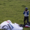 Yvonne Dathe (GER2) performs during the Red Bull X-Alps near Neuhaus, Germany on July 7th 2015