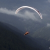 Aaron Durogati (ITA) performs during Red Bull X-Alps in Mitterbirbach, Italy on July 8th 2015