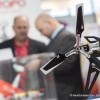 Der Dreiblatt-Heckrotor fuer die Modelle Forza700 und Sylphide e12 wird von JAPAN REMOTE CONTROL Co., Ltd. ausgestellt (The three-bladed tail rotor for the models Forza700 and Sylphide e12 from JAPAN REMOTE CONTROL Co., Ltd. are exhibited)