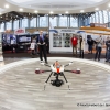 Der individuell anpassbare Quadrokopter M480L wird bei robbe Modellsport GmbH & Co. KG bei einer Flugshow vorgefuehrt (The individually customised Quadrokopter M480L is demonstarted by Robbe Modellsport GmbH & Co. KG at an airshow)