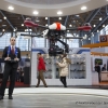 Der individuell anpassbare Quadrokopter M480L wird bei robbe Modellsport GmbH & Co. KG bei einer Flugshow vorgefuehrt (The individually customised Quadrokopter M480L is demonstarted by Robbe Modellsport GmbH & Co. KG at an airshow)
