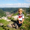 Uracher Wasserfall und Festung Hohenurach