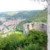 Uracher Wasserfall und Festung Hohenurach