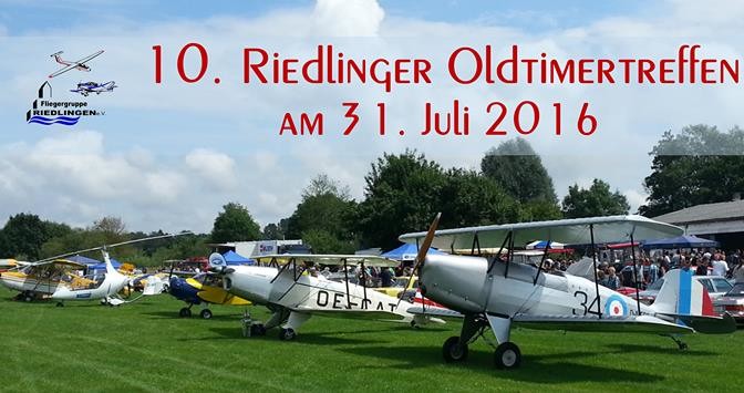10. Riedlinger-Oldtimertreffen 31.07.2016