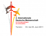 2. Internationale Deutsche Meisterschaft im Formationsflug mit Jetmodellen