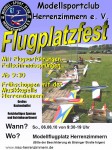 Flugplatzfest mit Freundschaftsfliegen Modellsportclub Herrenzimmern e.V. 06.06.2010